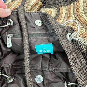 The Sak Unique double handle Crochet Textile Bag